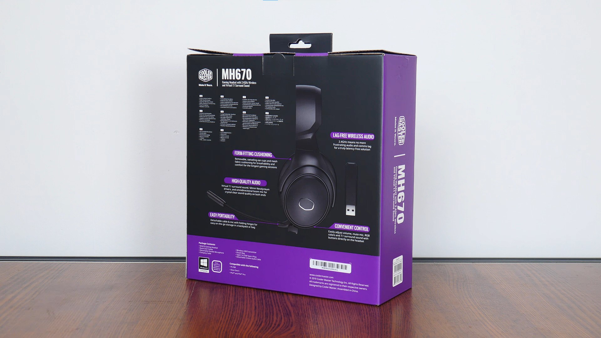 Cooler master mh670 discount wireless